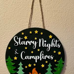 10" "Starry Nights" sign